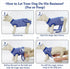 IDOMIK Dog Recovery Suit for Female Spay - Adjustable Anti-Licking Onesie for Male and Female Dogs, Soft Wound Bandage