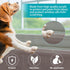 3 Pcs Clear Pet Window Sill Protector, 33.5'' x 2.25'' x 0.16'' Against Dog Cat Scratching, Transparent Guard