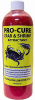 Pro-Cure Crab & Shrimp Attractant, 16 Ounce, Red
