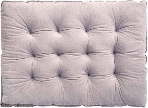Dog Bed for Small Medium Dogs and Cats, Large Washable Pet Beds for Crate (36L x 23W in, Grey)