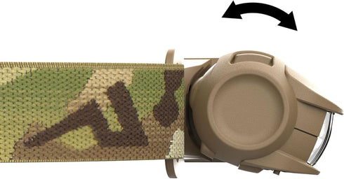 Princeton Tec Remix LED Headlamp (450 Lumens, Multicam with Red LEDs)