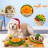Pet Snuffle Mat for Dogs, Large Hedgehog Puzzle Toy with Squeaky Mushrooms, Portable Indoor/Outdoor Digging Mat