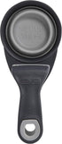 Dexas Pets Collapsible KlipScoop Dry Dog Food Scoop and Bag Clip, Light Gray, 1/2 Cup Capacity (PW650432429)