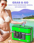 Skywin Kayak Cooler Behind Seat - Waterproof Cooler for Kayaks, Compatible with Lawn-Chair Style Seats