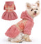 Dog Sweaters for Small Dogs, Winter Hoodie Sweater Fleece Outfit for Chihuahua Yorkie Teacup, Cute Cat Apparel
