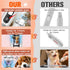 BEIDUONA Trimmers Dog Nail Ultra Quiet Electric Pet Dog Nail Clippers Cat Nail Clipper with Led Lights Nail Grinder