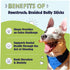 Pawstruck Natural 5” Bully Sticks for Dogs - 10 Count, Tough Long Lasting, Rawhide Free, Low Odor Chew Treat