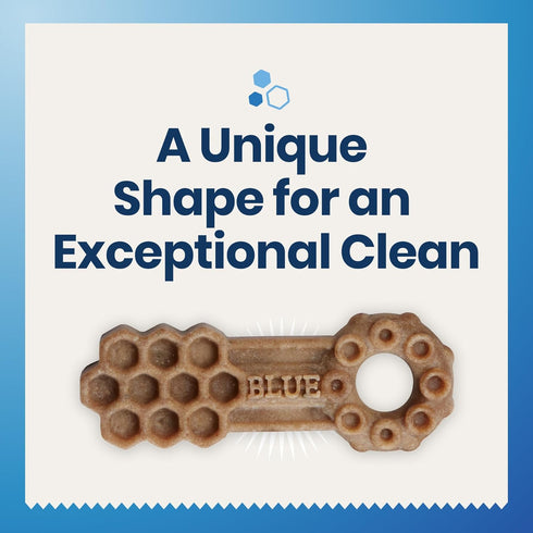 Blue Buffalo Medium Dental Chews for Dogs (14 Count) Made in the USA, Natural Ingredients, Chicken & Spearmint, Daily
