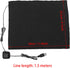 Oumefar USB Heater, DC 5V Waterproof Portable USB Electric Cloth Heater Pad, Adjustable Temperature Heating Element
