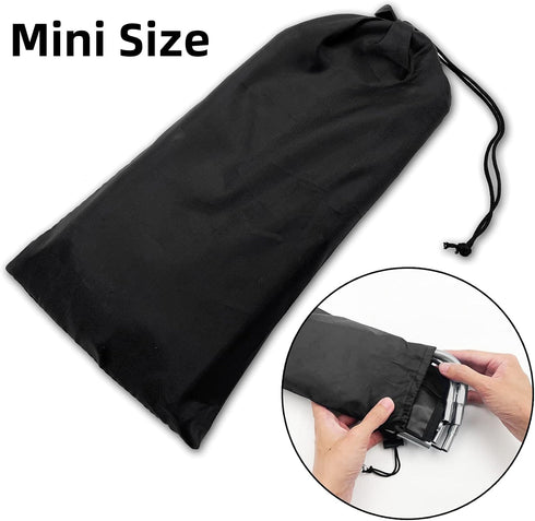 150 Lbs Portable Mini Folding Stool, Small Camping Stool Mortable Stool Can Hold Up to for Adults