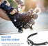 Roller Skate Strap, 2Pcs Inline Roller Shoes Strap, Professional Buckle Replacement for Snowboard Straps, Black