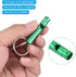 PATIKIL Emergency Whistles, Safety Whistle with Keychain for Outdoor Survival, Loud Sound Aluminum for Camping Hiking