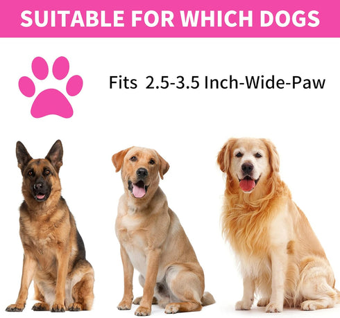 Dog Paw Cleaner, Large Pink