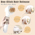 ZYPUIXK Dog,4-In-1 Vacuum Grooming Brush for Slicker Brush Kit for Shedding, Undercoat Deshedding Tool,Loose Hair