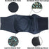 Leekalos Male Dog Diapers (3 Pack), High Absorbing Washable Reusable Belly Bands for Male Dogs (Small, Leopard)