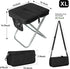 Backpacking Camping Stool with Shoulder Strap,Ultralight Collapsible Handbag Style Stool,Pocket Portable Chair