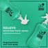 Wags & Wiggles 12 Oz Relieve Dog Anti-Itch Spray, Kiwi Scent - Waterless Dry Shampoo for Dogs With Dry, Itchy