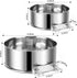 Dog Crate Water and Food Bowl, ShineMe Stainless Steel Hanging 2 Pack for Medium and Small Dogs