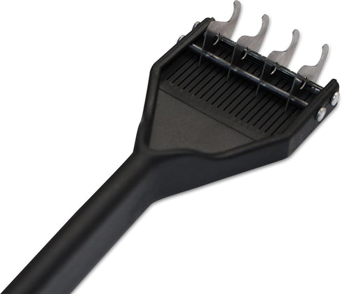 Mars Coat King Detangle and Pet Stripper Grooming Tool, 4 Blade, Stainless Steel, Plastic Handle, Made in Germany