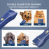 Dog Grooming Kit Clipper for Thick Coat - Low Noise Cordless Cat Hair Trimmer, Rechargeable Shaver for Pets