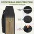 4' 2' 900D Cornhole Carrying Case Fits x Regulation Size Board, Heavy-Duty Cornhole Boards Bag with Front Pockets