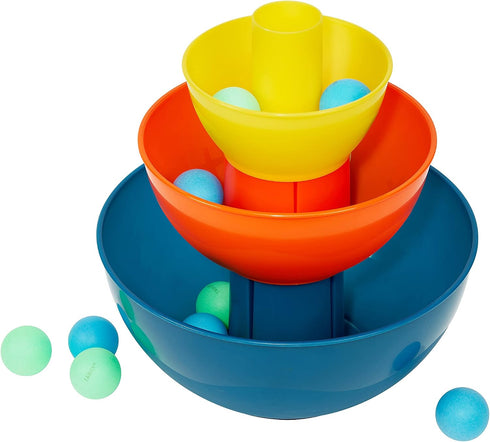 2-6 Little Kids Ballz'n | The Fast Paced Pong Ball Bouncing Trick Shots Game for Tipsy Adults and Family Night Fun