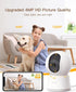 ARENTI 5G 4MP 2-Way Storage(P2Q) Indoor Security Camera, Pet Camera with Speaker for Dog/Cat, Baby Monitor with Phone