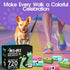720 Counts 41% 59% Pet N Pet Lavender Scented, Colorful Poop Bags for Dogs, Plant Based & PE Dog Poop Bags Rolls, Extra