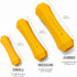 Playology Squeaky Dog Toy Fetch Stick, Durable Rubber Toys for Medium Dogs, Cheddar Cheese Scented Floating Toy