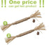 PAZ'S GIFT Catnip Toy, 2pcs Cat Chew Kicking Silvervine Stick, Indoor Interactive Dental Care for Kittens