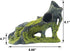 Aquarium Artificial Tree Hole Resin Ornament, Tree Stump Branch for Reptile Habitat Decoration, Fish Tank Hideaway Rock