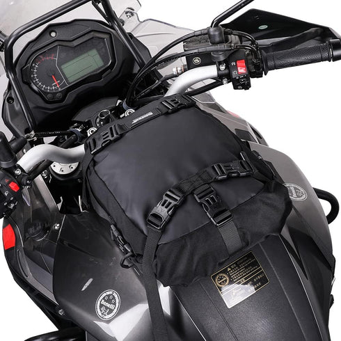 Rhinowalk 10L Waterproof Motorcycle Tail Bag - Motor Pannier Bag for Travel Luggage Storage
