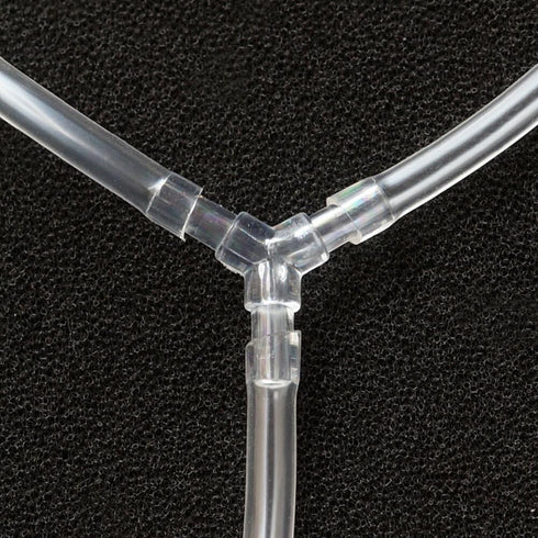 Aquarium Airline Tubing Connectors, 40pcs Fish Tank Air Tube Adapters for 3/16'' Air Line Hose
