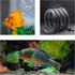 Aquarium Flexible Rubber Wall Air Curtain Bubble Tube, 75cm/29.5“ Oxygen Diffuser Tube for Fish Tank