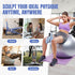RUNEAP Thigh Trainer, Pelvic Floor Exercise Devices, Adjustable Resistance Inner Thigh Exerciser for Women, Home