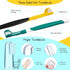 7 Pieces Dog Teeth Cleaning Kit, Includes Stainless Steel Tooth Scaler, Scraper, and 3 Head Dog Toothbrush