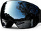 SPOSUNE Ski Goggles Over Glasses - UV400 Anti-Fog Snow Goggle for Men, Women, Youth