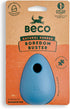 Beco Natural Rubber Bouncy, Chewy & Fillable Dog Toy, Rolls & Wobbles, Blue