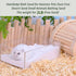 4 LB Chinchilla Hamiledyi Hamster Bathing Sand Gerbil Powder Grooming Sand for Tiny Friends Farm Dust Bath Potty Litter