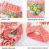 Small Dog Sweater - Knitted Tulip Cat Sweater, Warm Thick Holiday Clothes for Small Dog Girl, Cold Weather Outfit