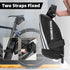ROCKBROS Small Bike Saddle Bag, Under Seat Bicycle Storage Pouch for Road Mountain MTB