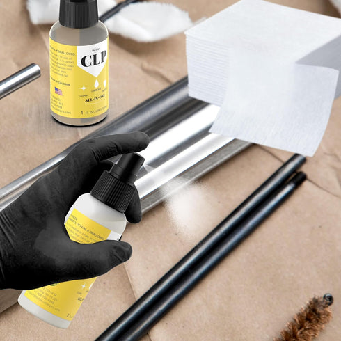 Qucship 2 oz 1 oz Gun Oil & Needle Oiler Gun Lubricant, Multi-Purpose Gun Cleaning Kit Protector, Clp Gun Cleaner