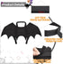 Malier Halloween Cat Costume - Pet Bat Wings for Cats and Dogs