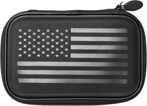Sentinel 6 Dart Case, American Flag, Impact & Water Resistant Tactech Shell, Holds Extra Accessories, Compatible with