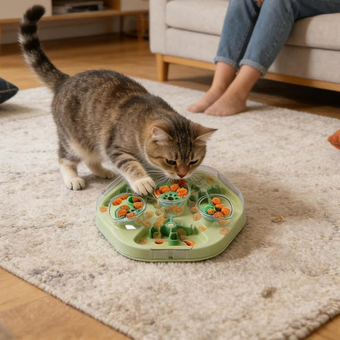 Generic Treat Toys for Dogs - Slow Feeding Game Fun Brain Exercise Interactive Dog Feeder Challenging Meal Control