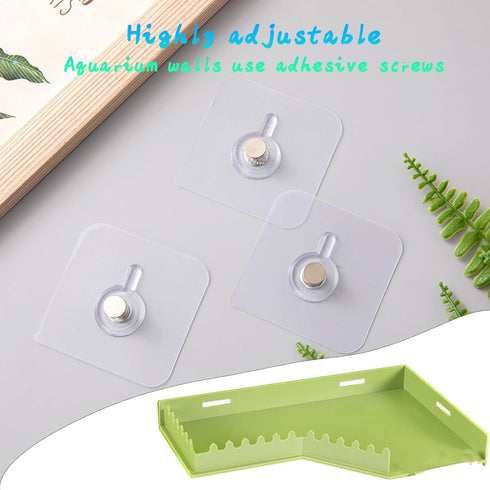 TTFdacai Hermit Crab Accessories - Platform with Ladder and Food Dish Hermit Crab Habitat Accessories Hermit Crab