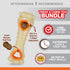 Nylabone Power Chew Souper Bone Pop-in Treat Toy with Refills, Durable Treat Dispensing Toy for Medium/Wolf Dogs (2