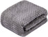 Fuzzy Dog Blanket or Cat Blanket or Pet Blanket, Warm and Soft, Plush Fleece Receiving Blankets for Dog Bed and Cat Bed, Couch, Sofa, Travel and Outdoor, Camping (Blanket (32" x 40"), DG-Flint Gray) by WONDER MIRACLE