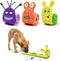 No Stuffing Dog Toys 3-Pack - Plush Toys with Squeaker and Crinkle Paper for Small, Medium, and Large Breeds