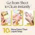 300 FOMIN - Antibacterial Paper Soap Sheets Tin for Traveling - Variety (Unscented, Orange, Lemon) Portable Travel Hand